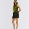 Thinking Mu Økologiske Shorts - Geranio Green^Dame Underdele