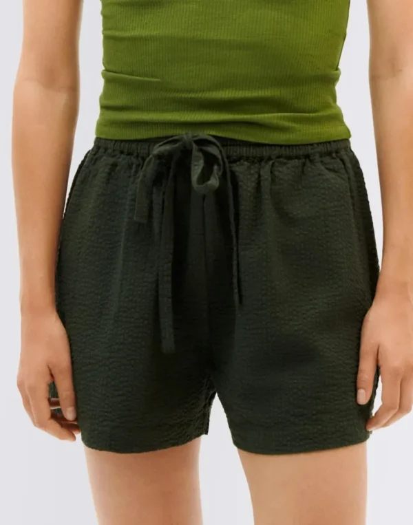 Thinking Mu Økologiske Shorts - Geranio Green^Dame Underdele