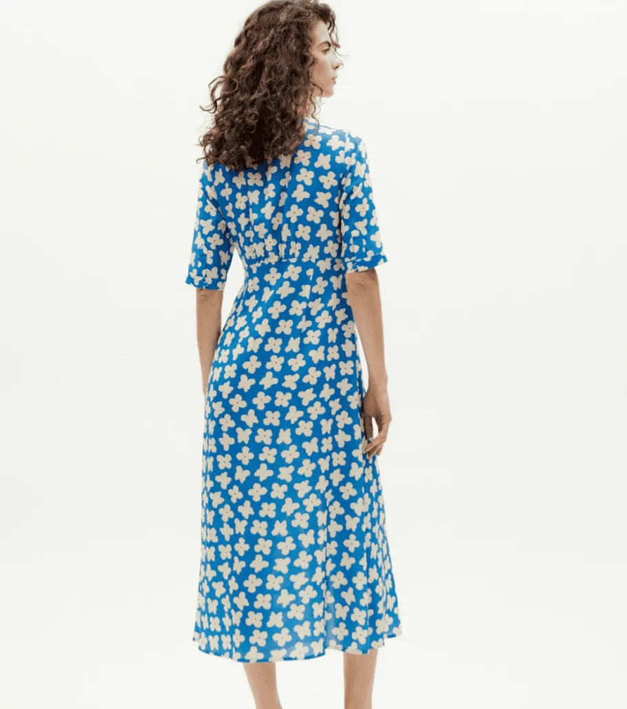 thinking_mu_small_butterf_2.webp Thinking Mu Small Butterfly Camelia Dress^Dame Kjoler Og Jumpsuits