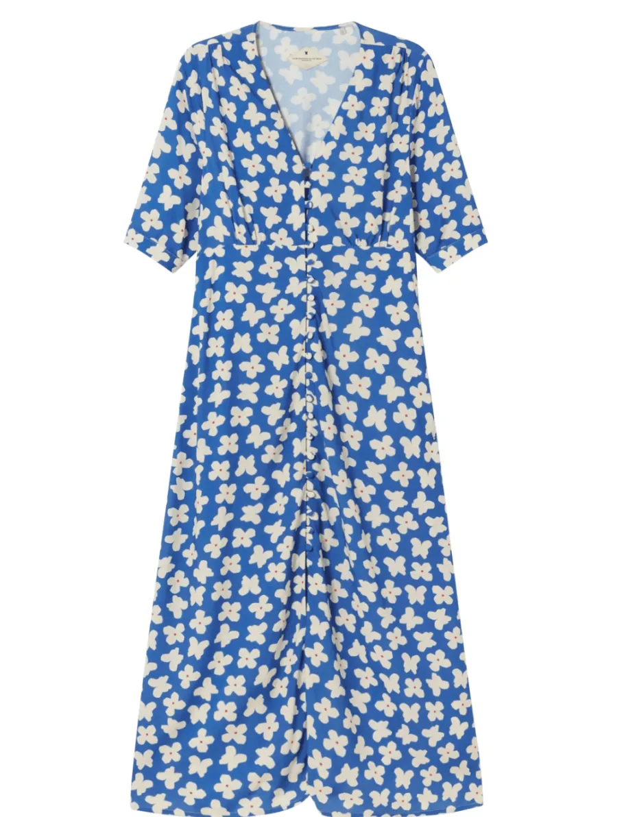 thinking_mu_small_butterf_5.webp Thinking Mu Small Butterfly Camelia Dress^Dame Kjoler Og Jumpsuits