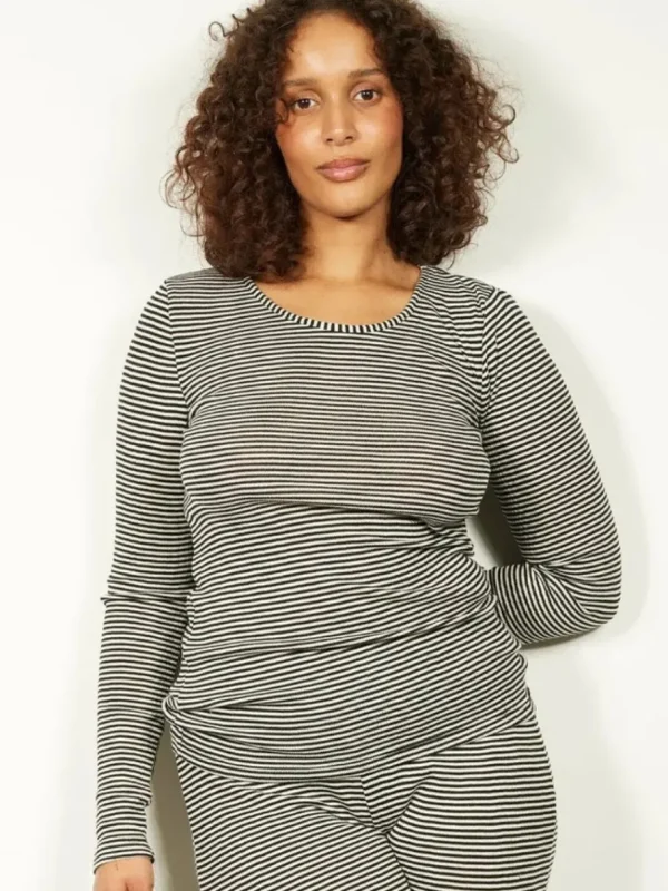 Underprotection - Mona Long sleeve wool top^Dame Overdele