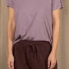 Yogamii - Yama Tee - Lilac Mist^Dame Overdele