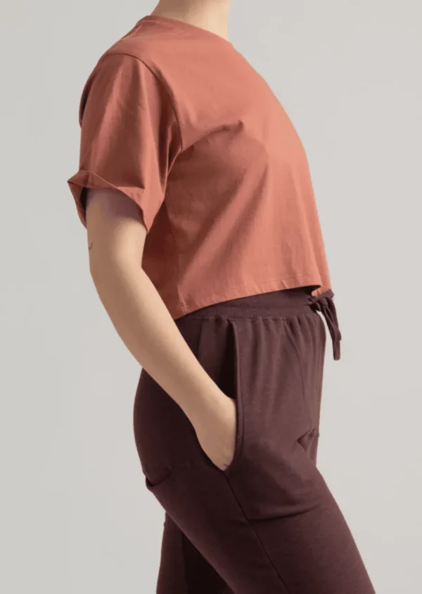 Yogamii SIYA TEE Moroccan Red^Dame Overdele