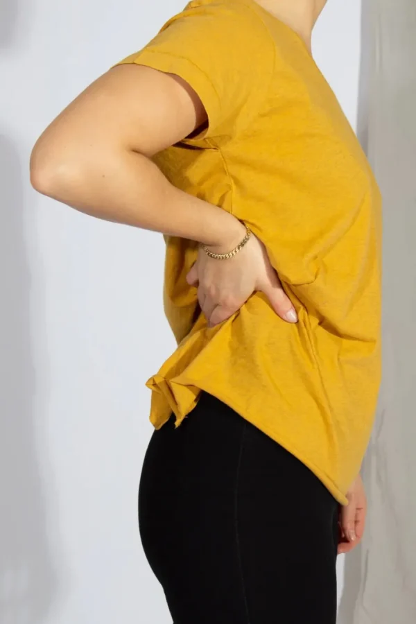 Yogamii Yama Tee - økologisk yogatøj honey^Dame Overdele