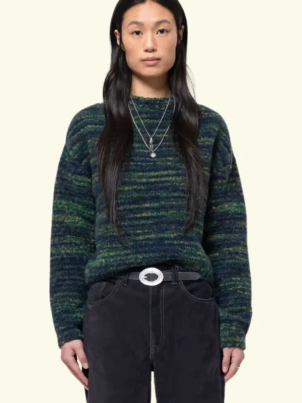 Nudie Jeans Nanna Boucle Sweater Multi^Dame Overdele